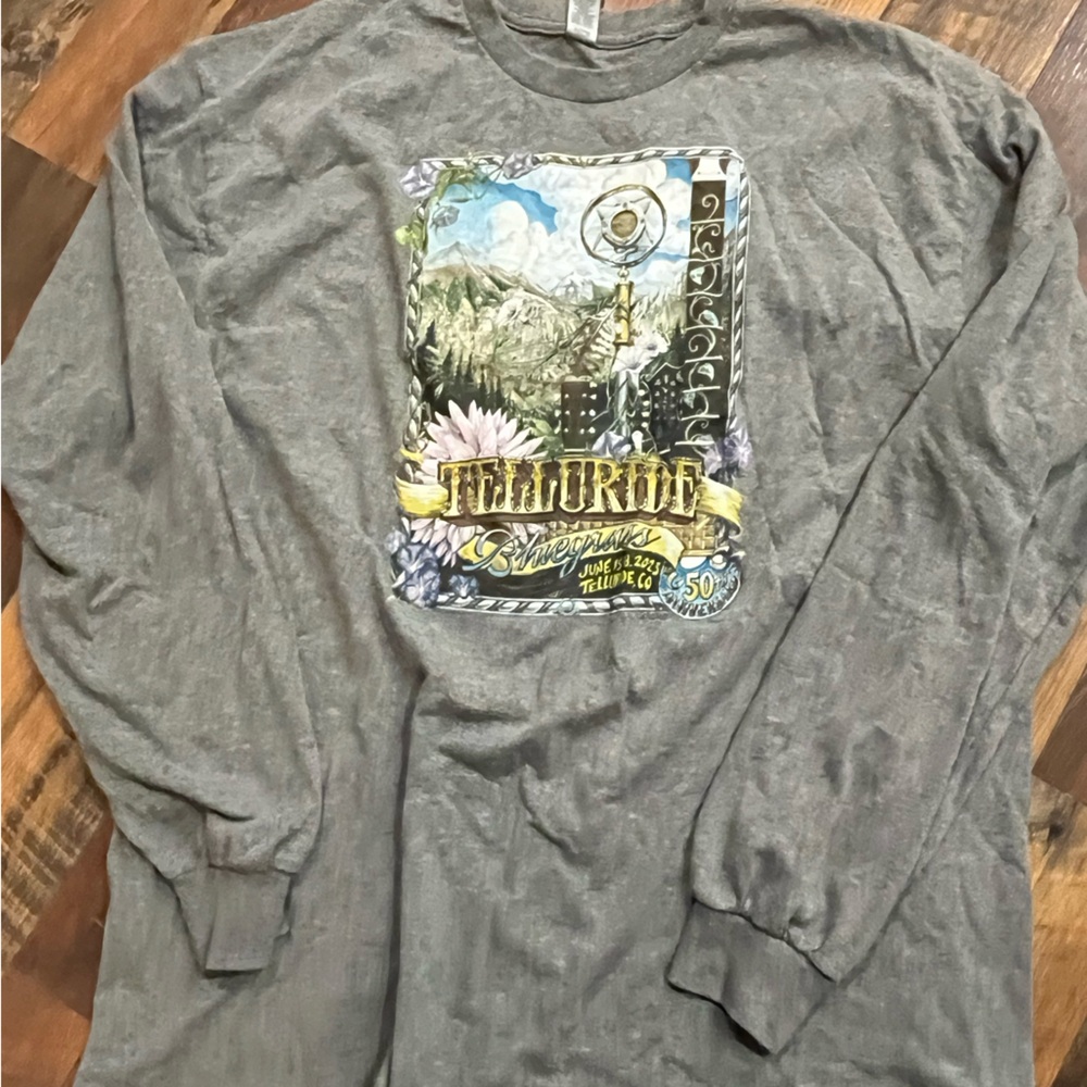 Long Sleeve Graphic Tee - Telluride Bluegrass Festival